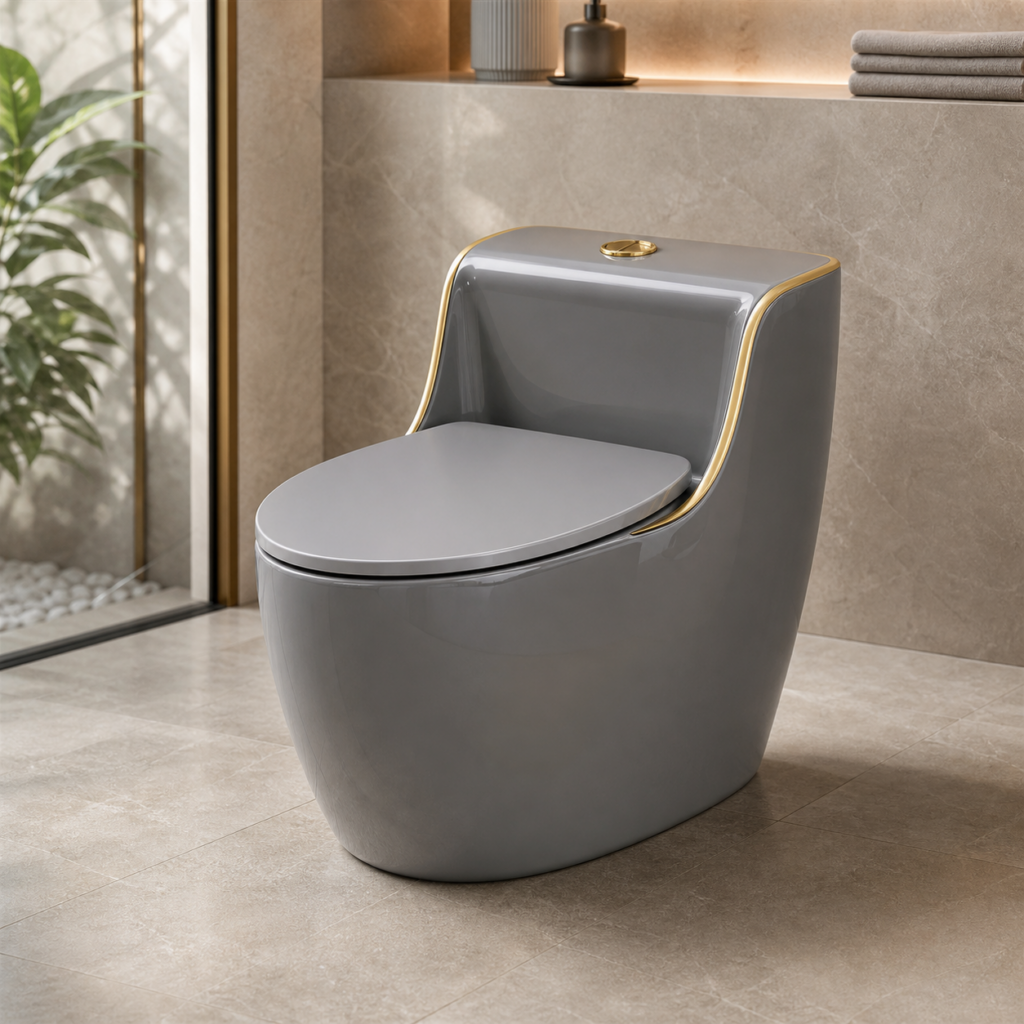 Phòng tắm tối giản: cách phối bồn cầu, lavabo, sen cây và phụ kiện 1 8852 3d