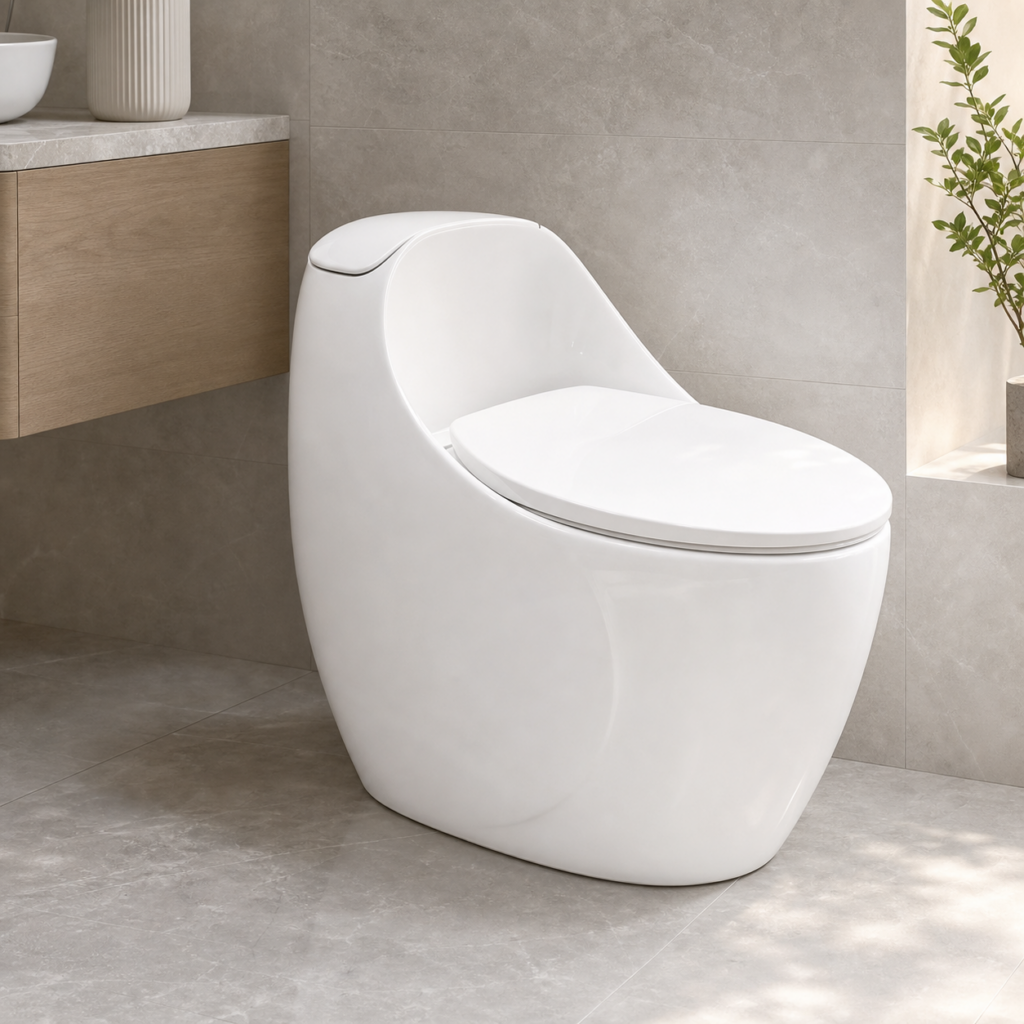 Phòng tắm tối giản: cách phối bồn cầu, lavabo, sen cây và phụ kiện 2 8859 3d