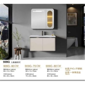 Tủ Lavabo pvc 909G-60 - Ảnh 2