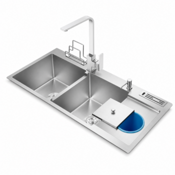 Chậu 3 hố đúc TBVS-XM-009