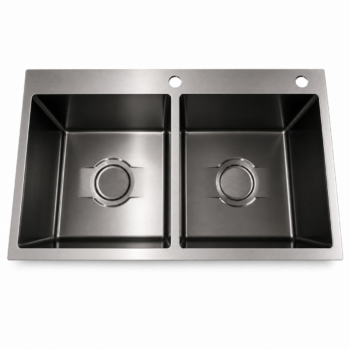 Chậu nano hai hố cân 201 TBVS-XM-010